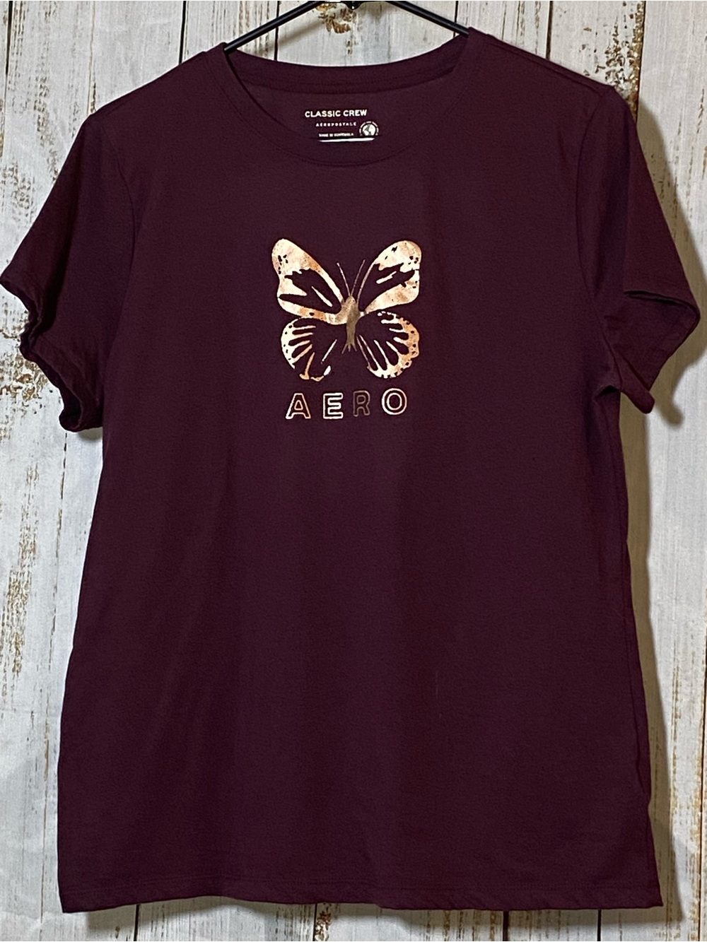 AERO Butterfly Graphic Crew Tee